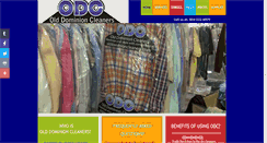 Desktop Screenshot of olddominioncleaners.com